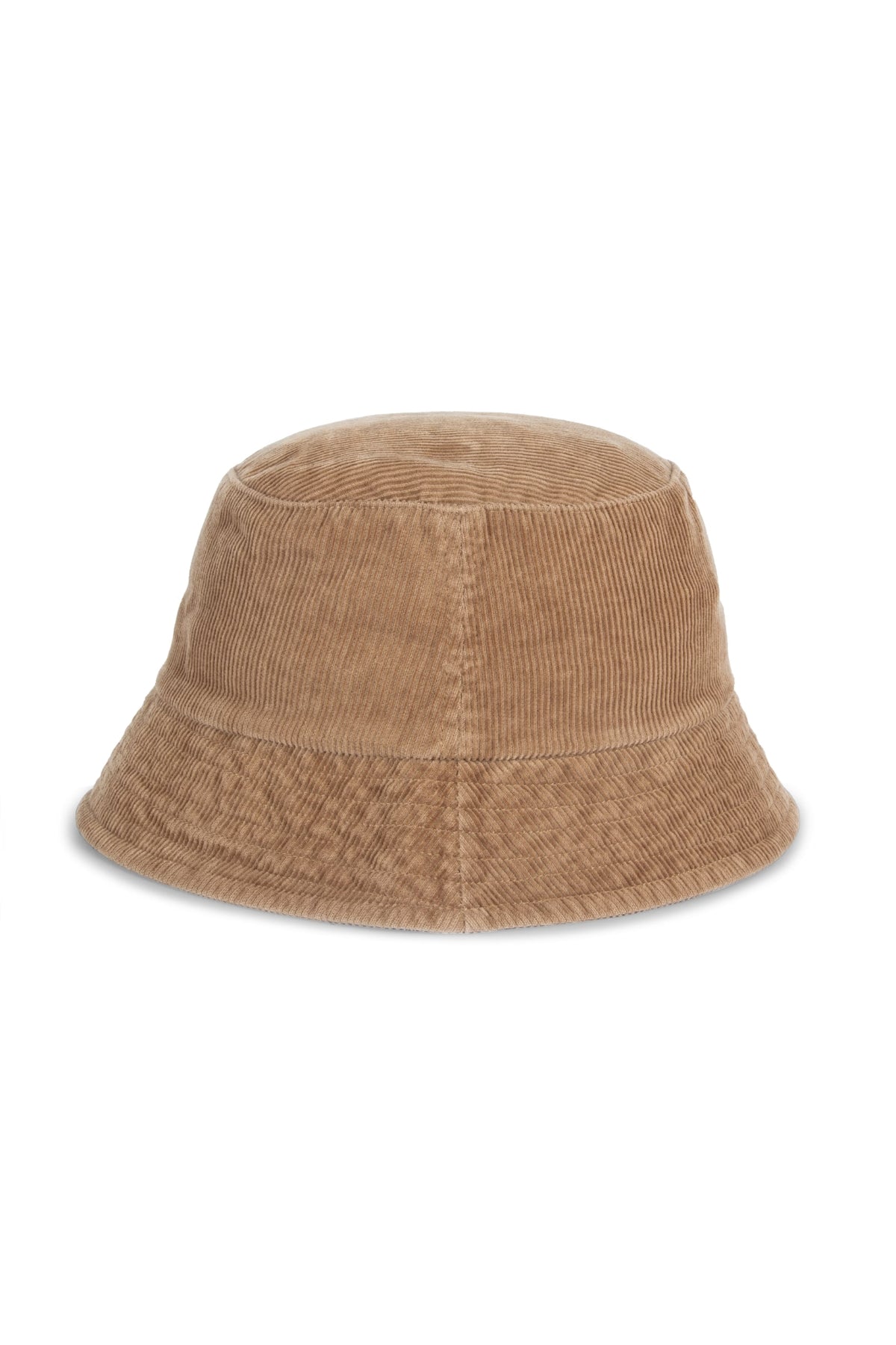 Cord Bucket Hat - Dark Camel