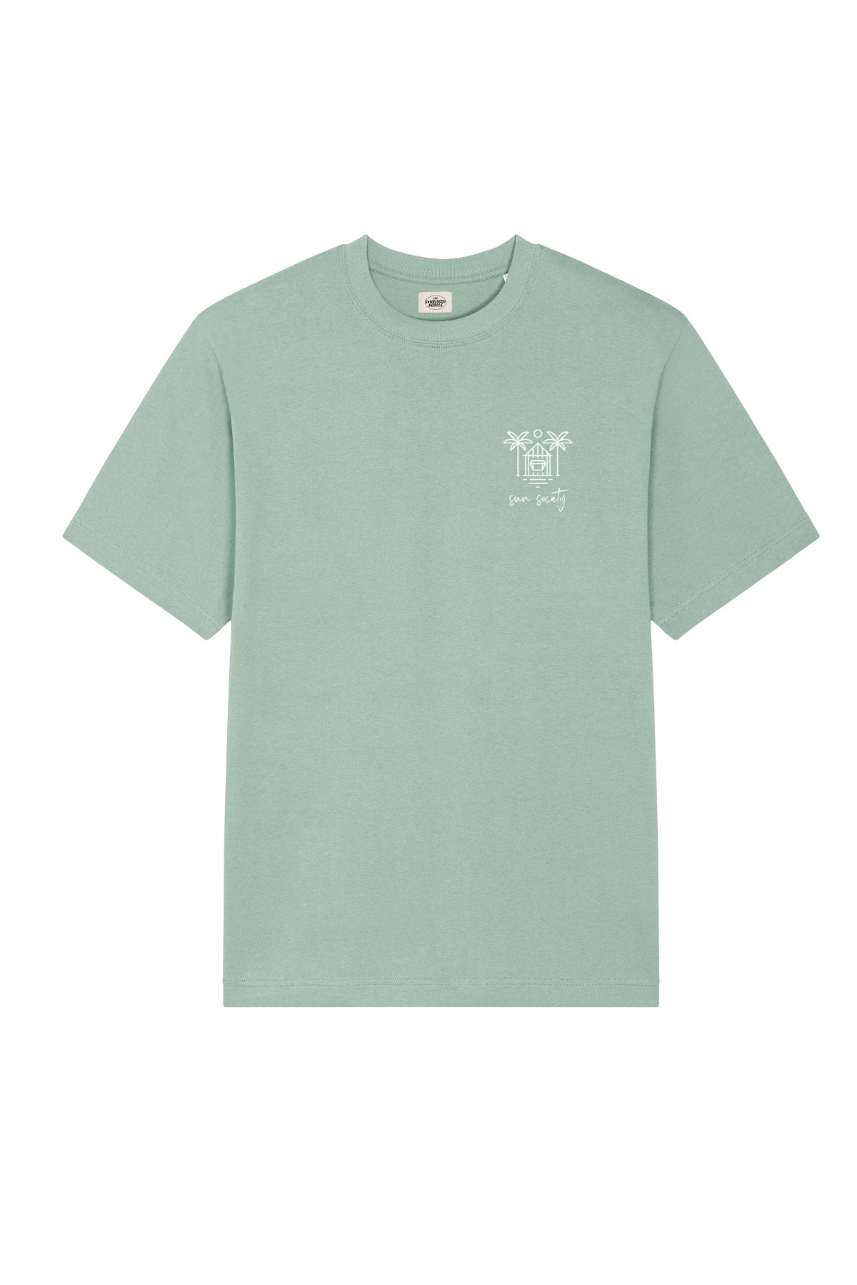 Sun Society Oversized T-Shirt - Aloe