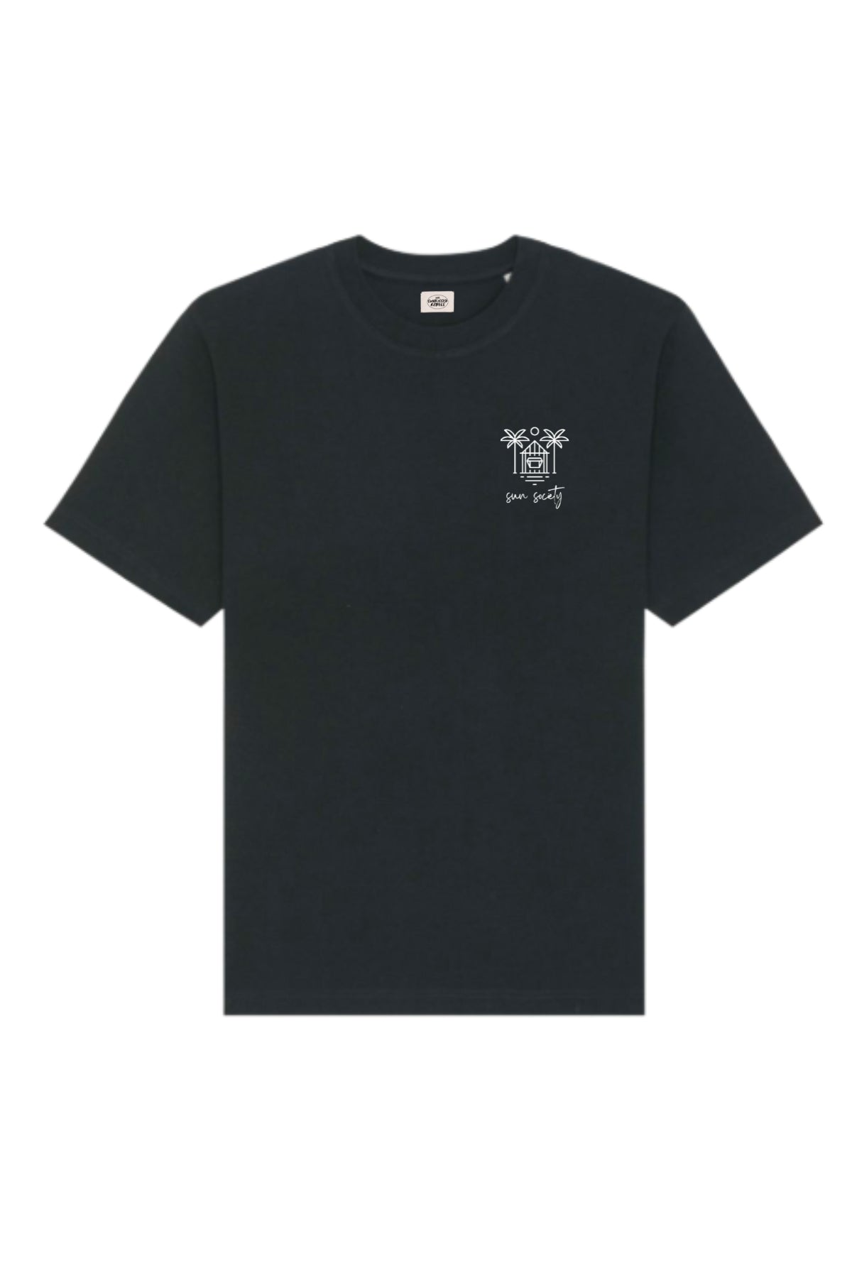 Sun Society Oversized T-Shirt - Black