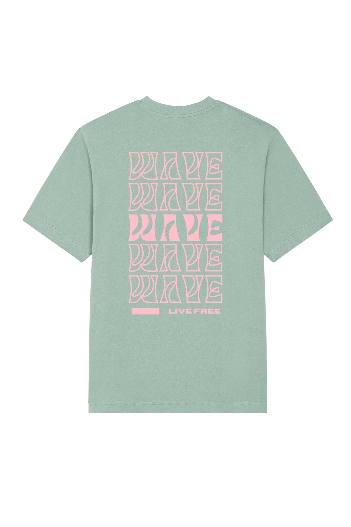 Live Free Oversized T-Shirt - Aloe