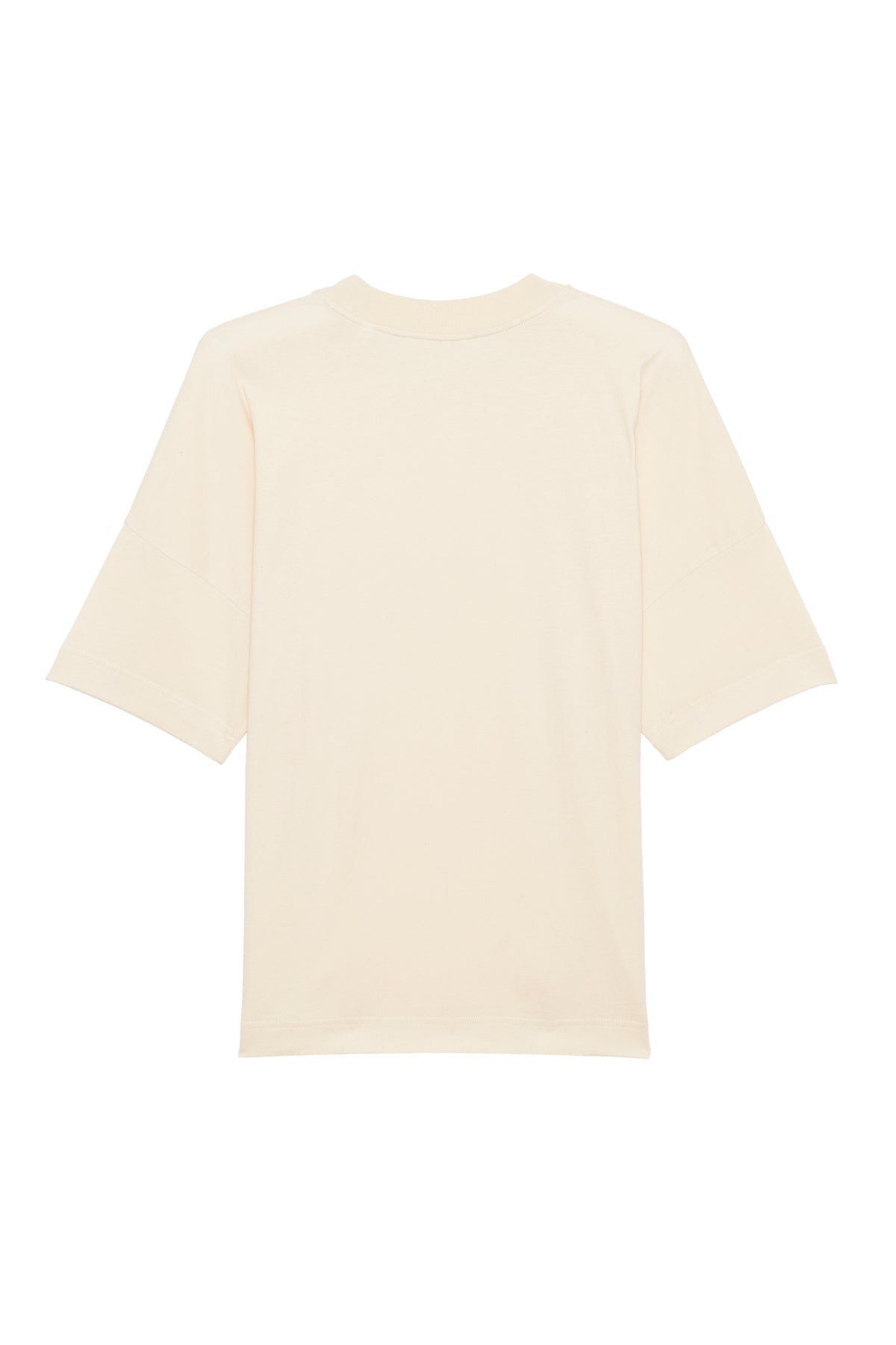 Basic Oversized T-Shirt - Natural Raw