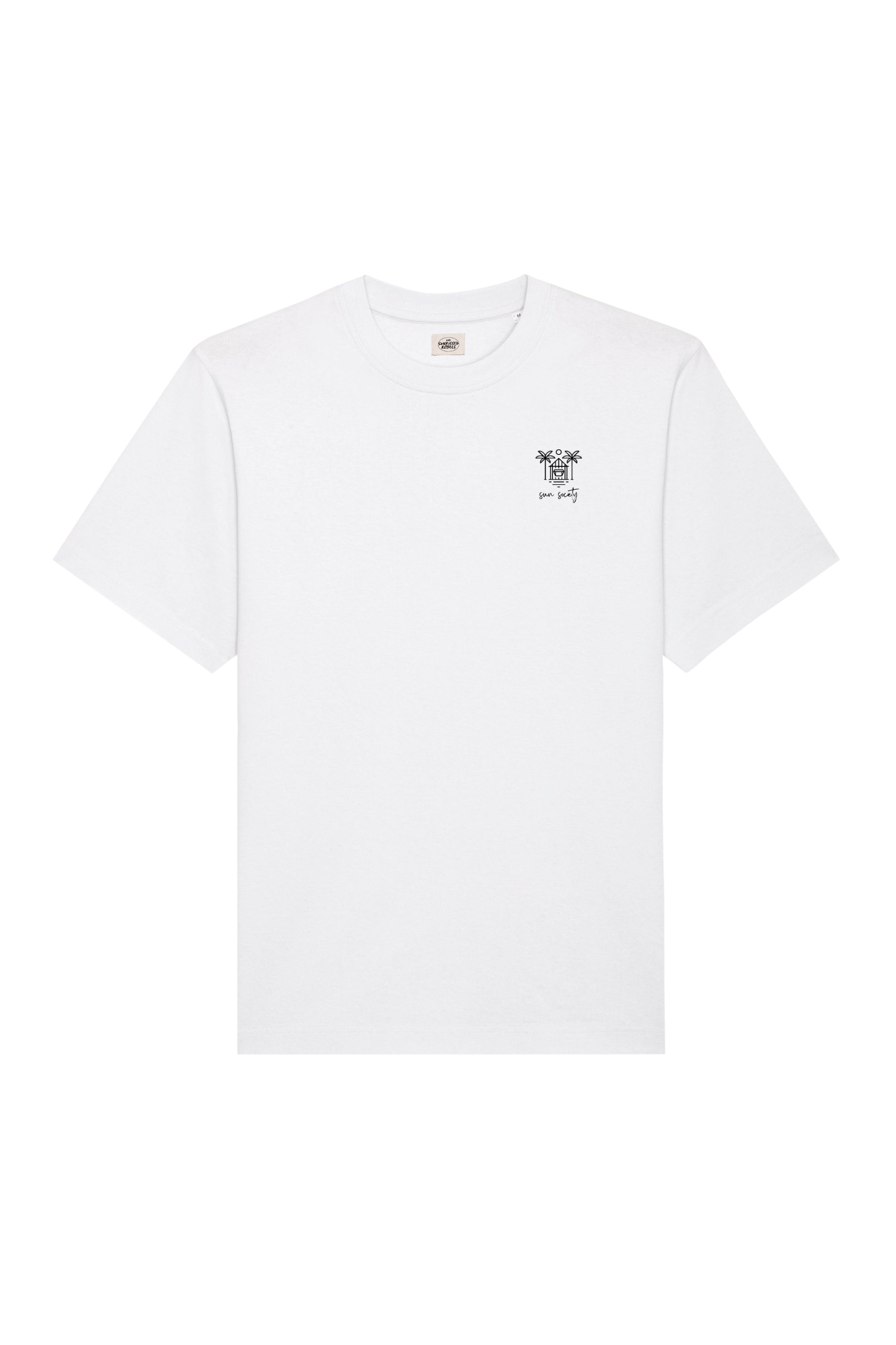 Sun Society Oversized T-Shirt - White