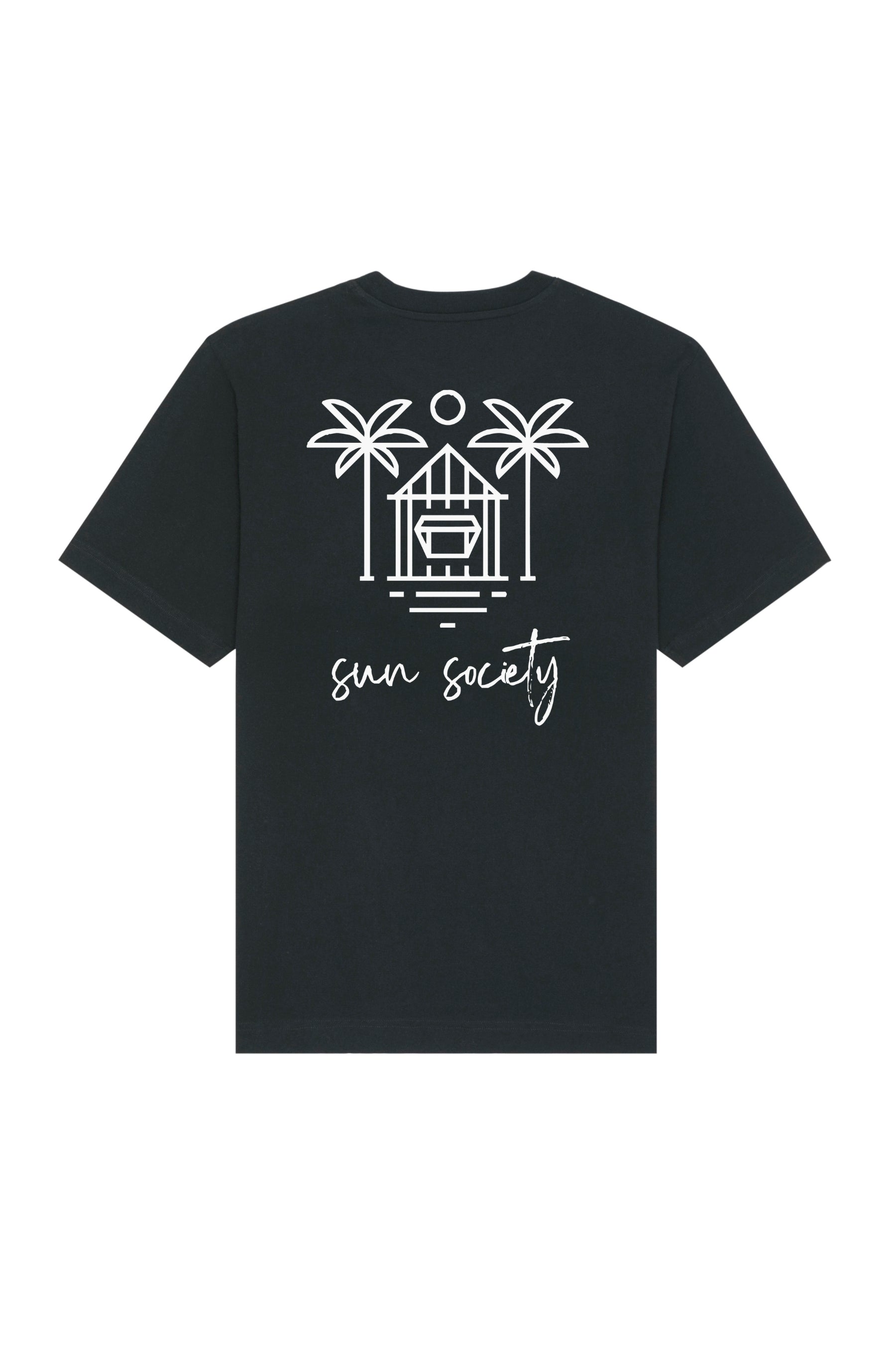 Sun Society Oversized T-Shirt - Black