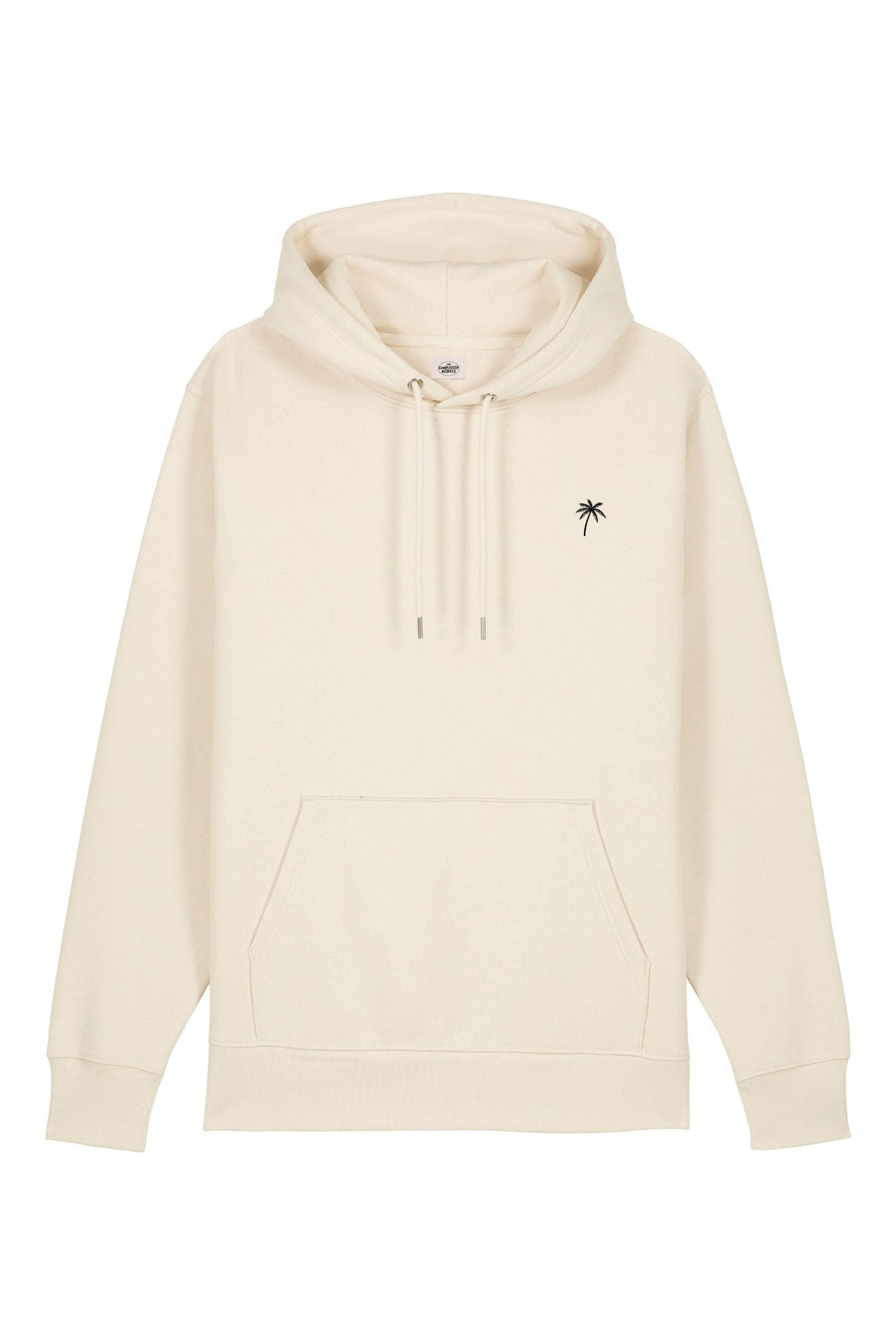 Palm Tree Hoodie - Natural Raw