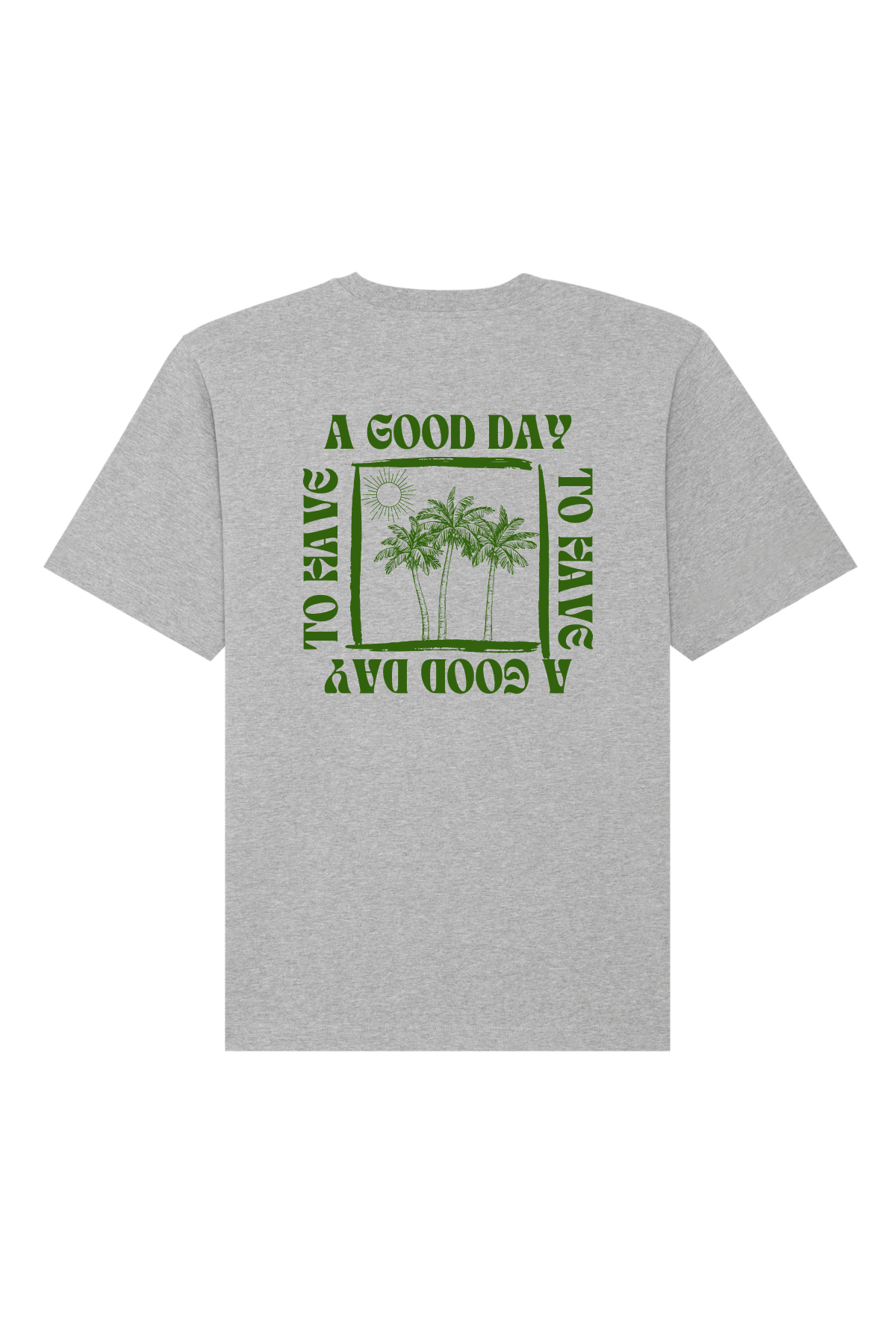 A Good Day Oversized T-Shirt - Grey