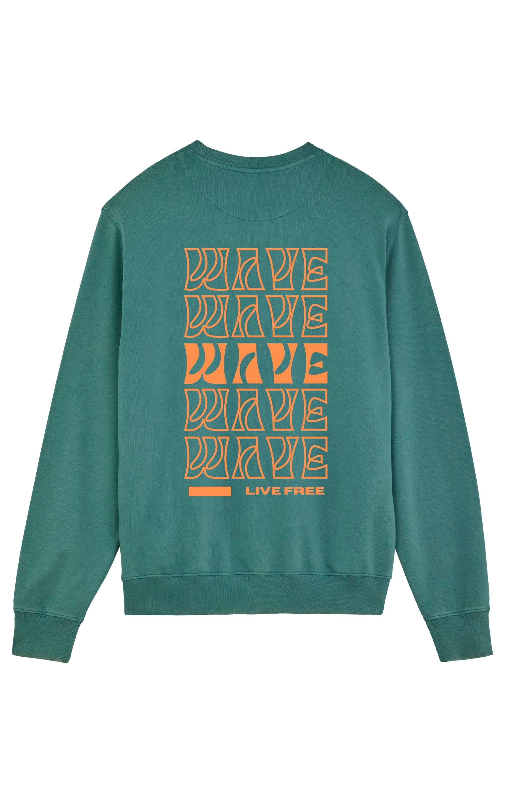 Live Free Sweater - Palm Green