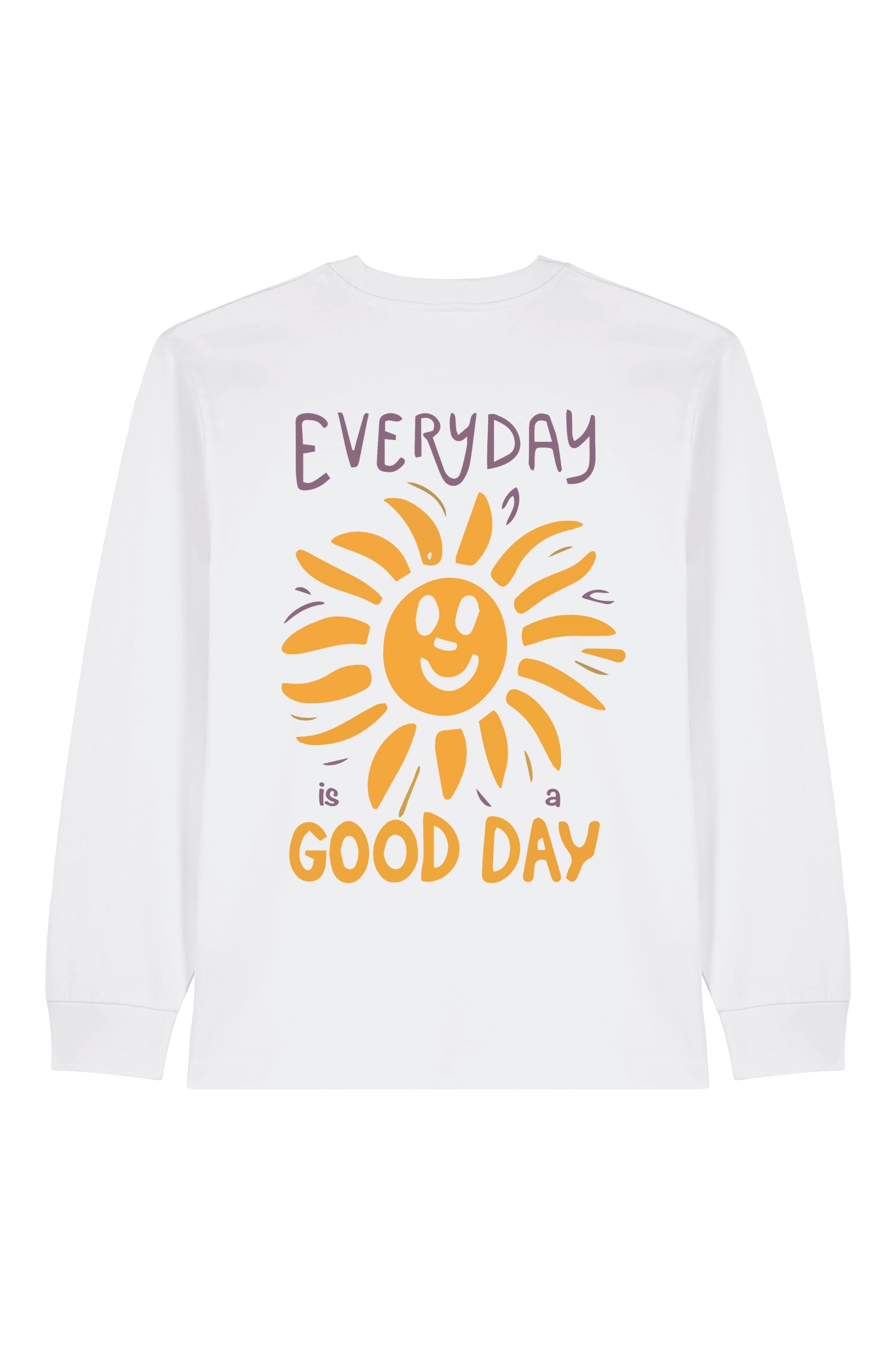 Everyday Good Day Longsleeve - White