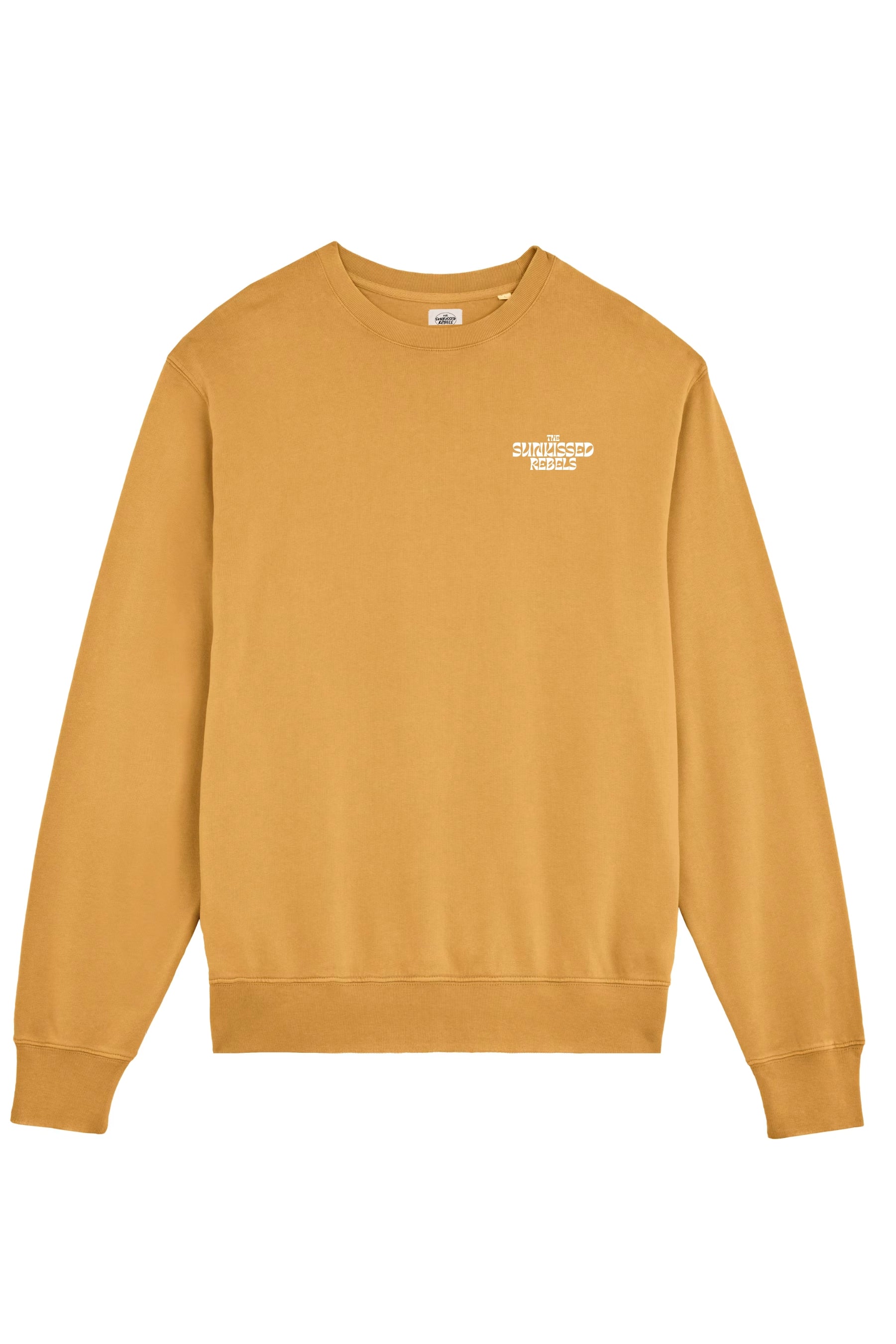 Live Free Vintage Sweater - Sunset Gold