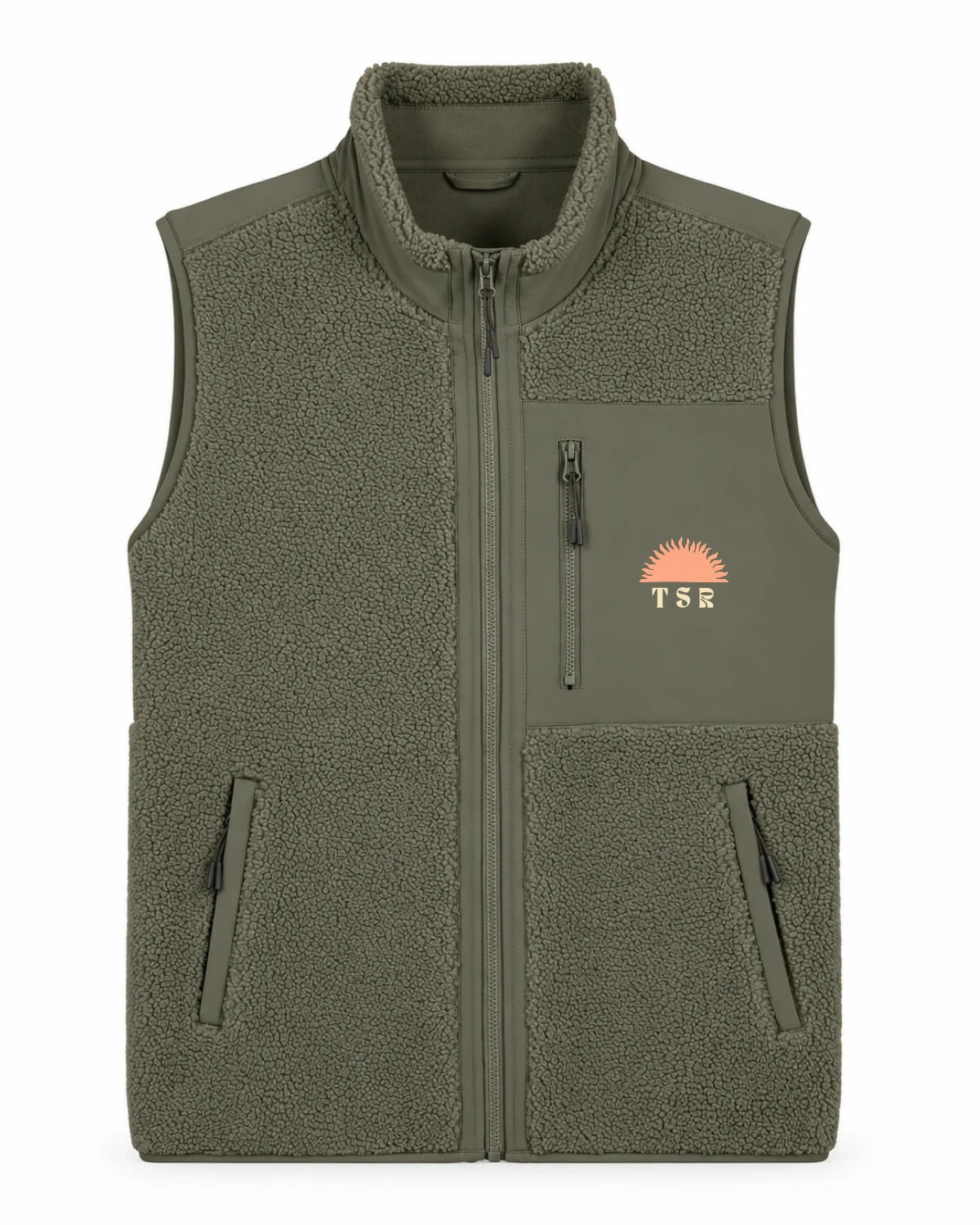 TSR Sherpa Vest – Khaki