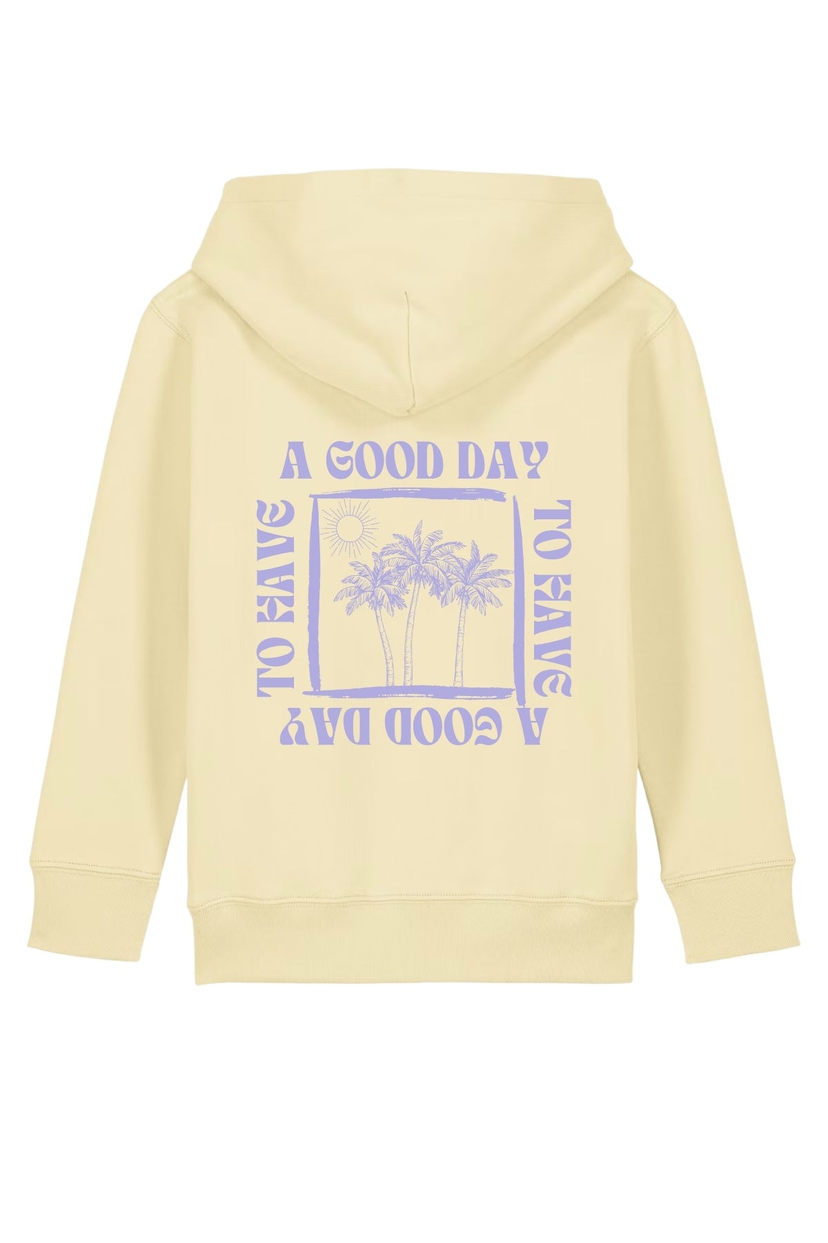 A Good Day KIDS Hoodie - Butter
