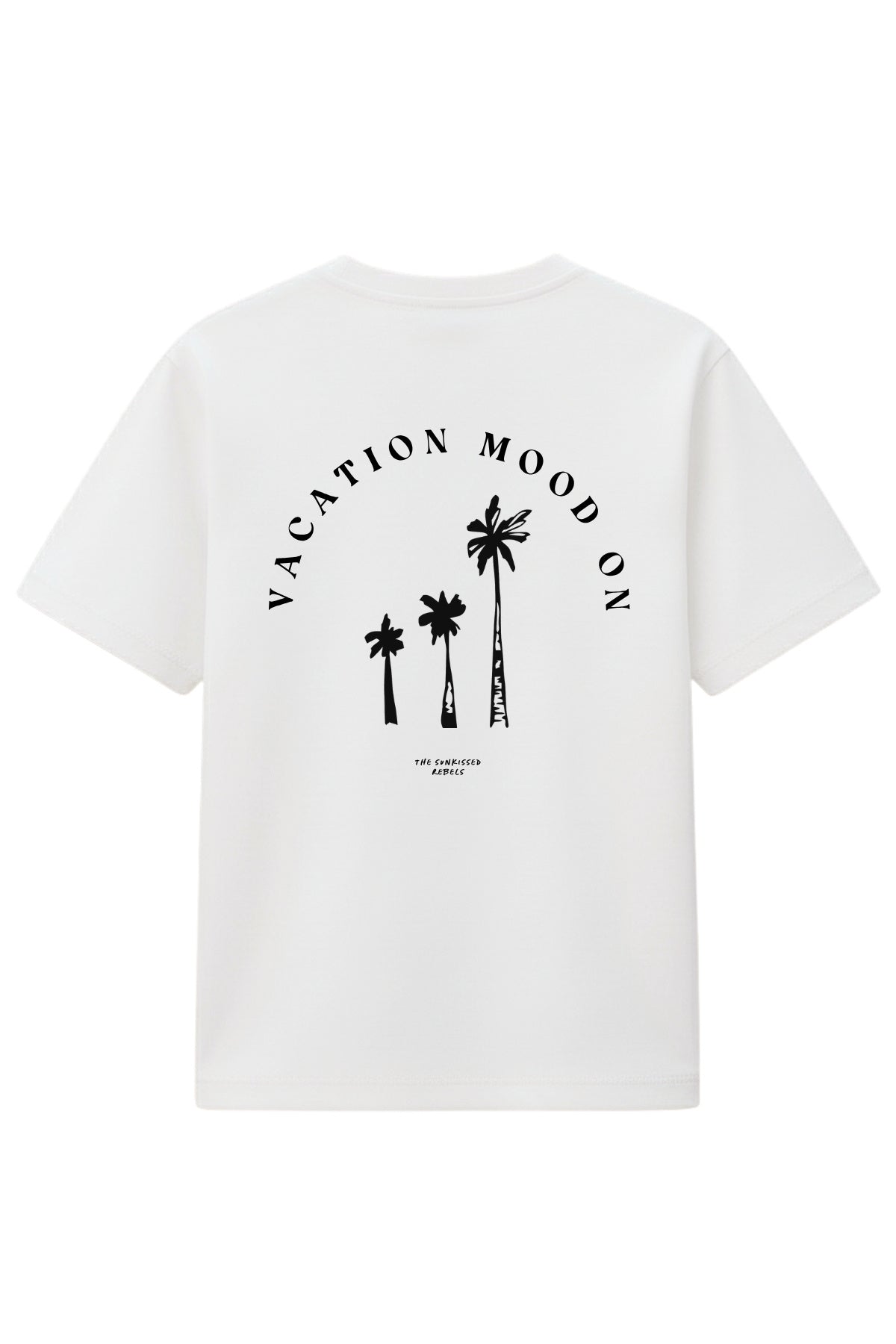 Vacation Mood On KIDS Tee - White