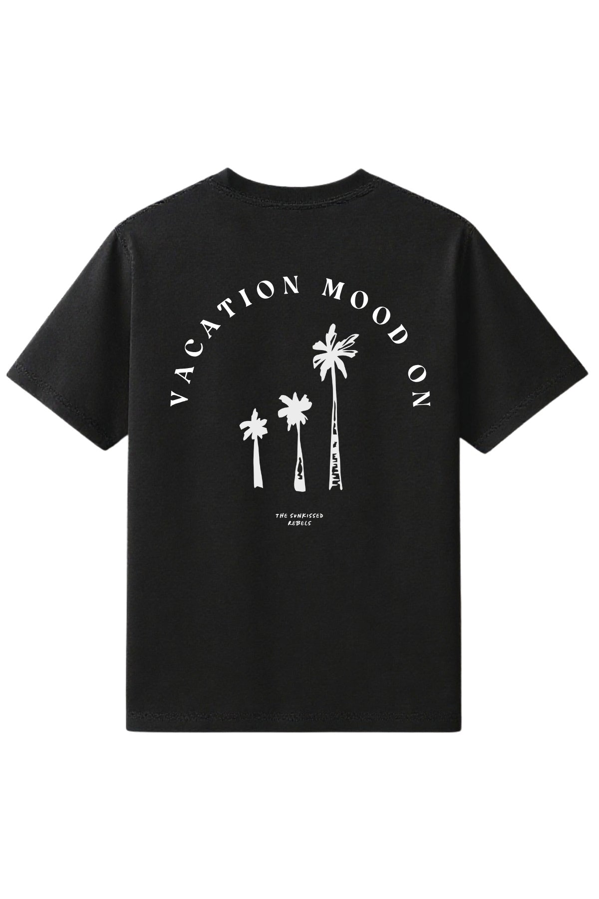 Vacation Mood On KIDS Tee - Black