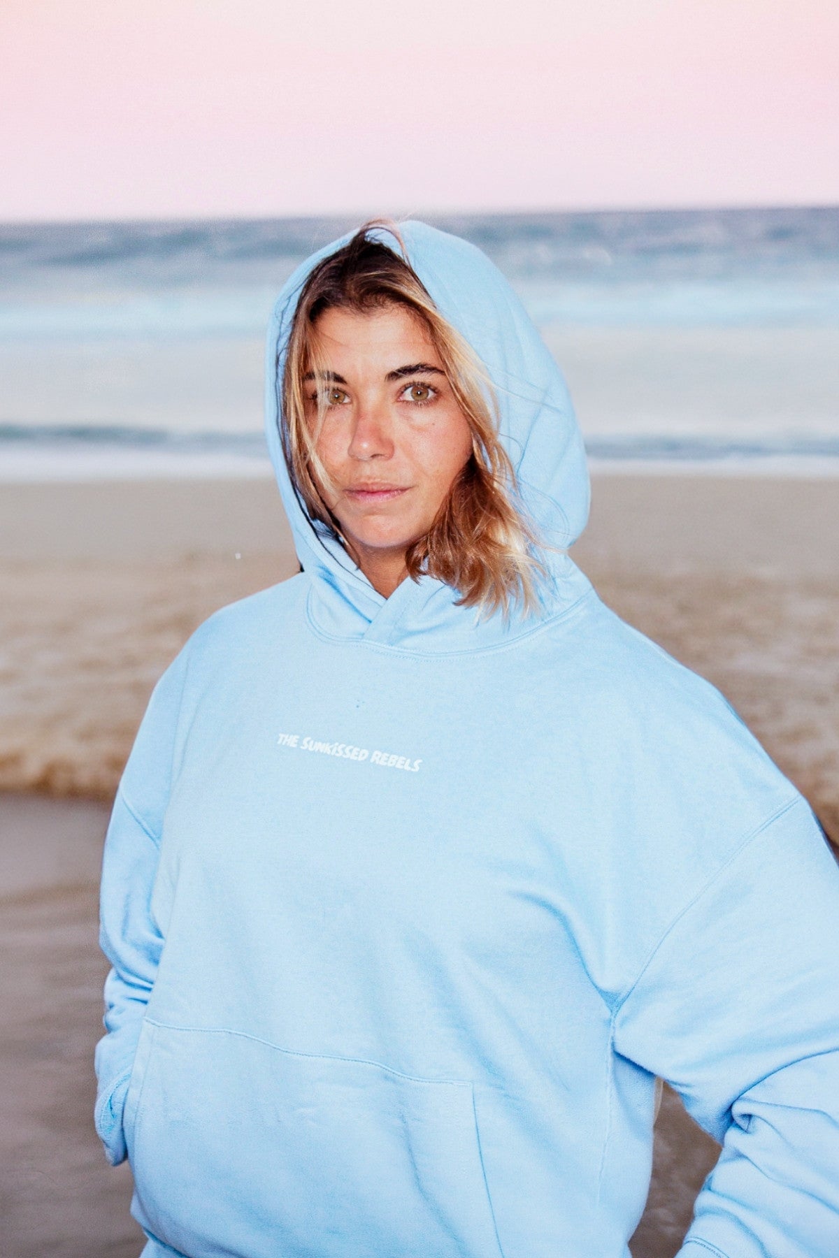 The Horizon Hoodie - Blue Soul