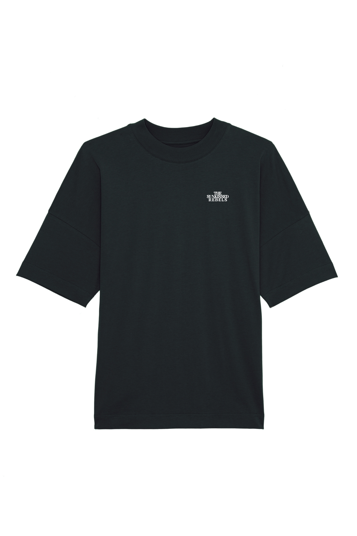 Produktfoto des Vacation Mood On T-Shirt in Schwarz von The Sunkissed Rebels