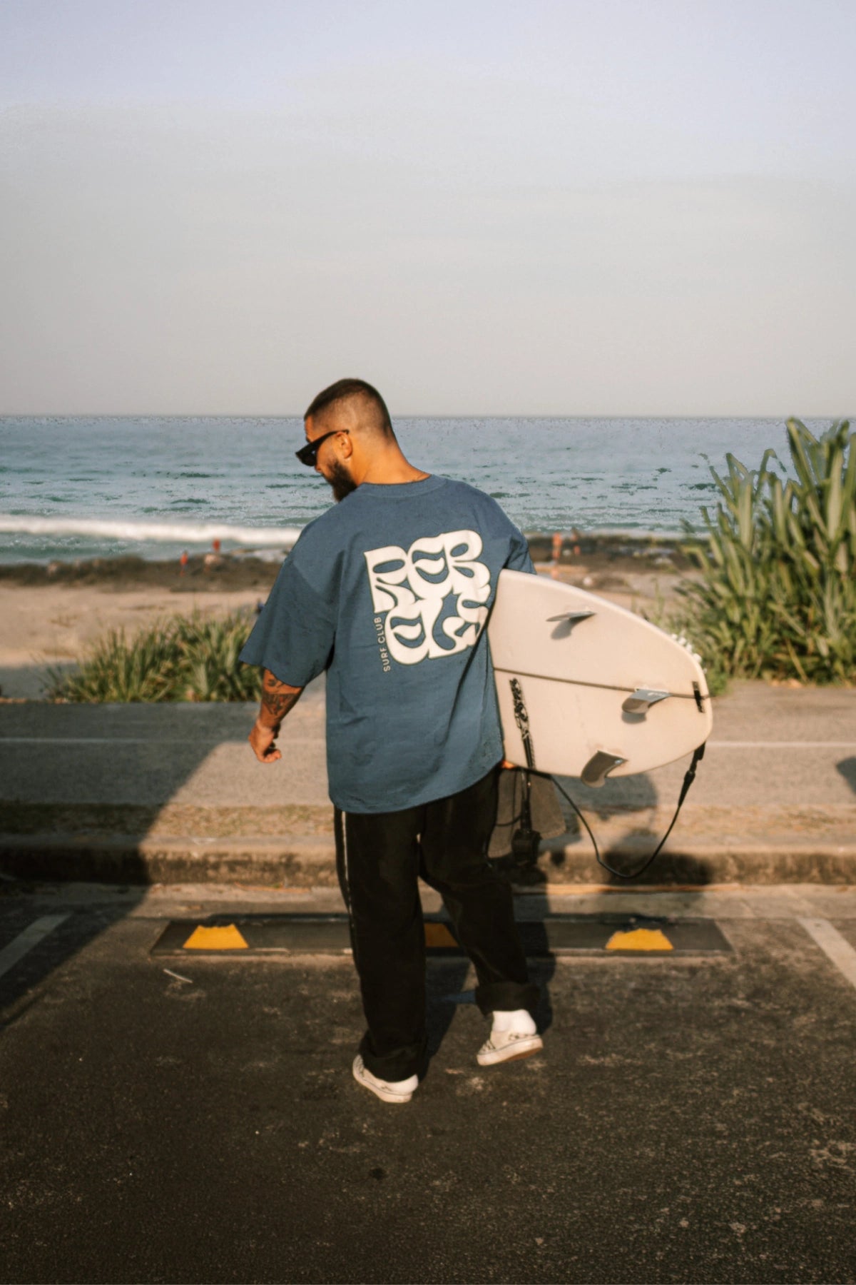 Surf Club Heavy T-Shirt - Deep Blue