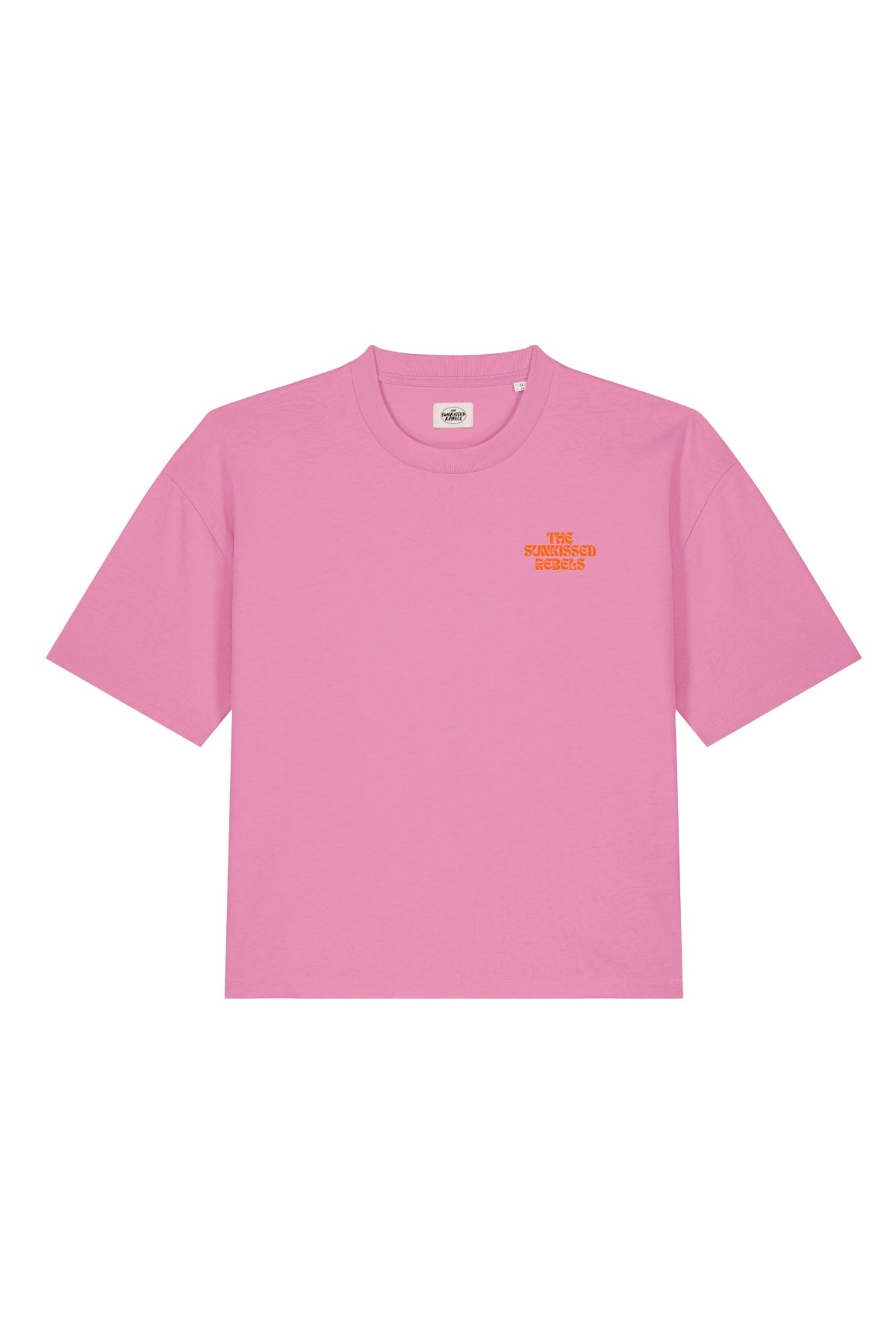 Vorderansicht A Good Day T-Shirt Pink – The Sunkissed Rebels