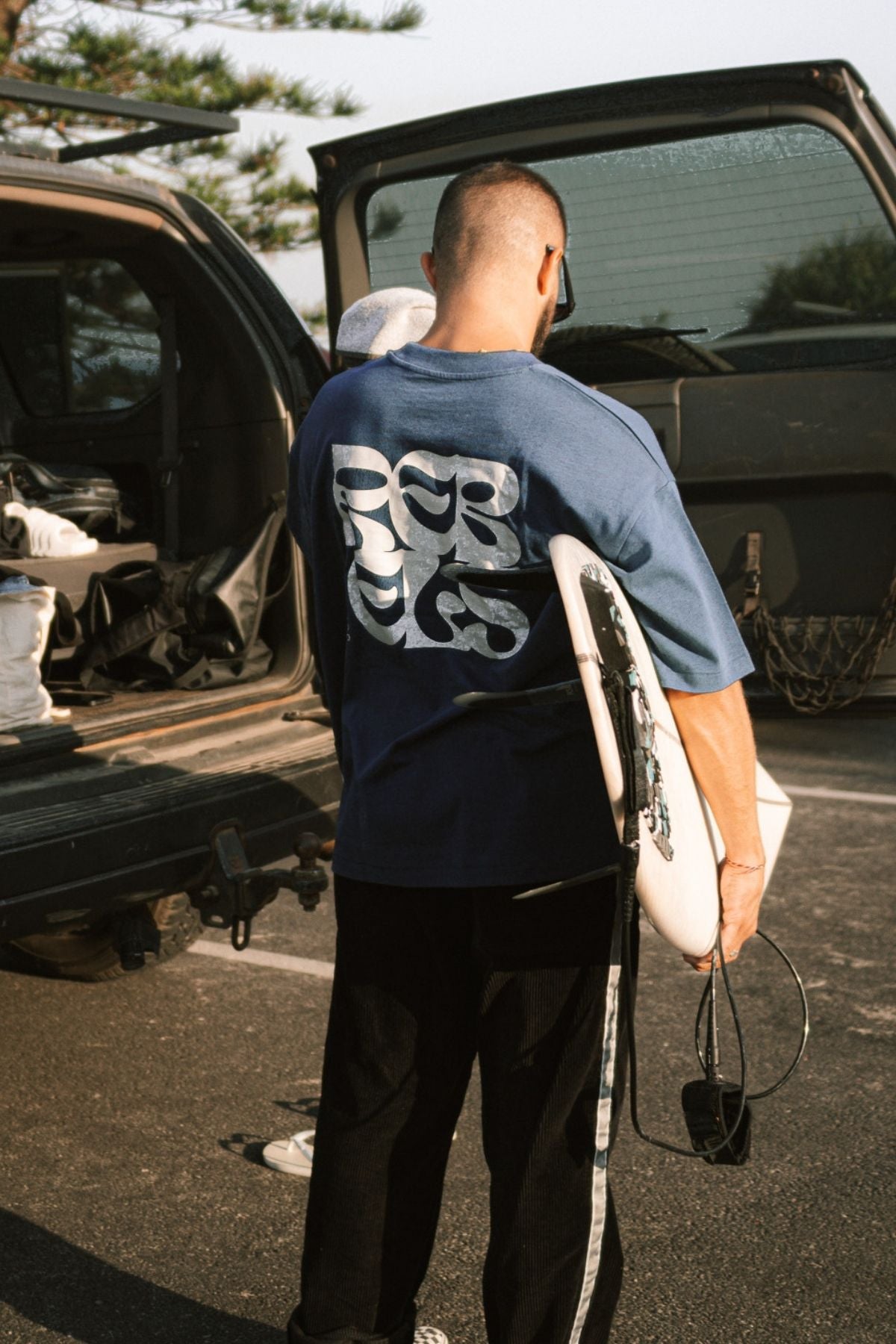 Surf Club Heavy T-Shirt - Deep Blue