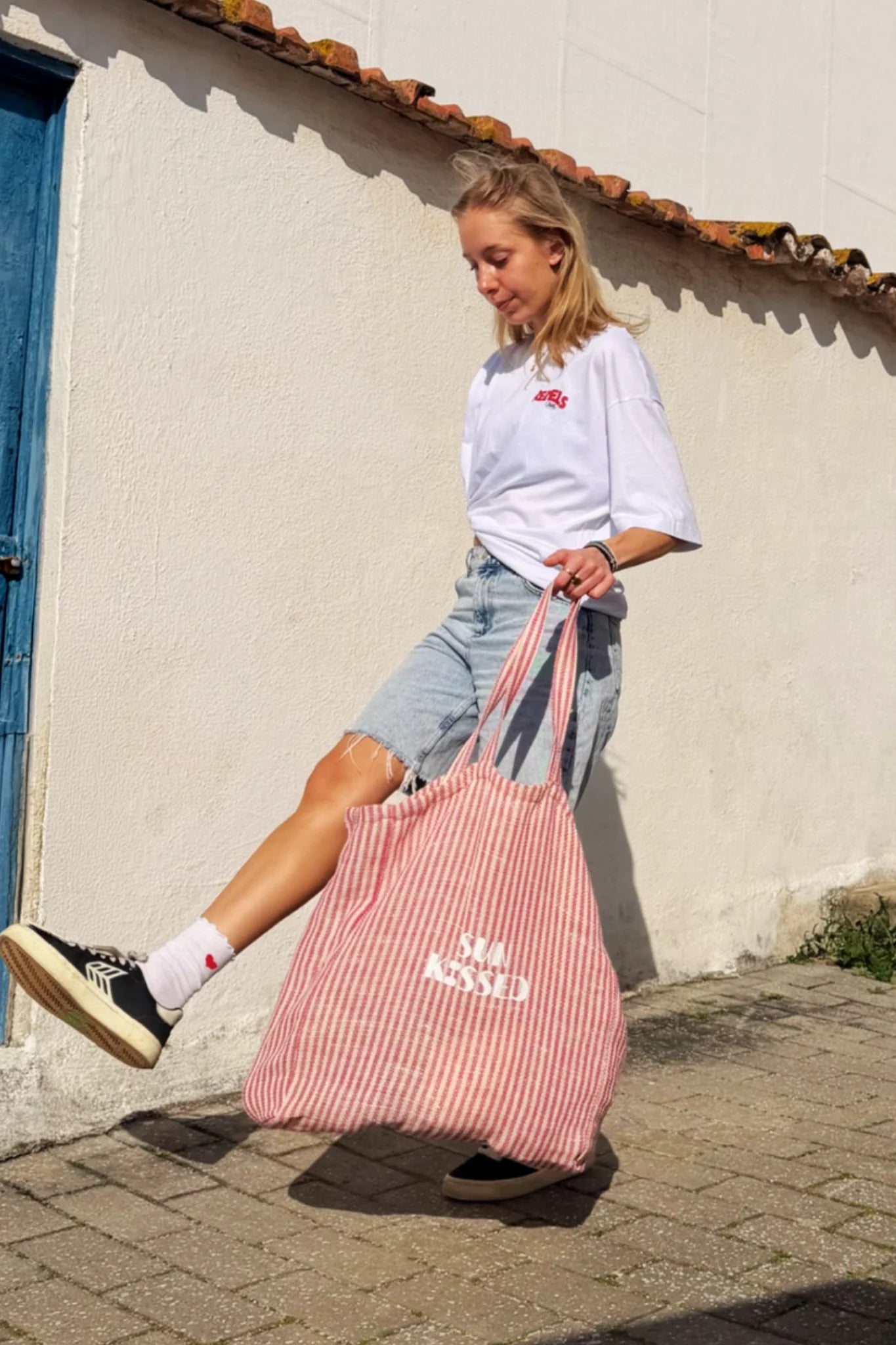 Sunkissed Cali Bag - Strawberry Cream