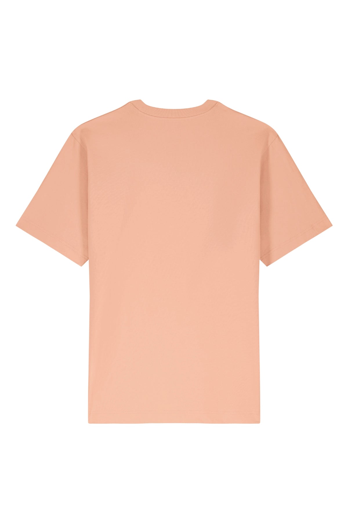 Rückansicht des coral Oversized T-Shirts aus nachhaltiger Kollektion von The Sunkissed Rebels