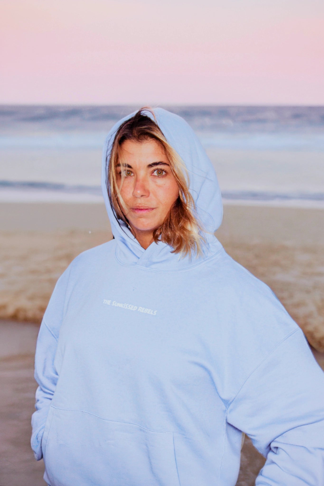 The Horizon Hoodie - Blue Soul