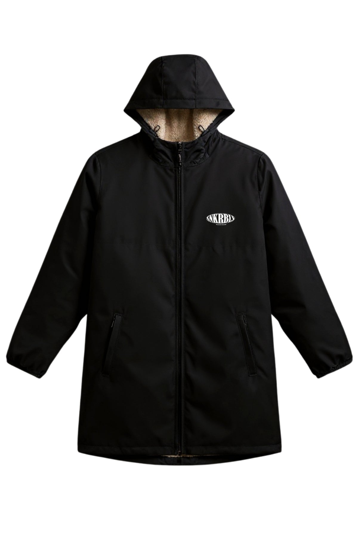 Rebels Waterproof Sherpa Jacket - Black