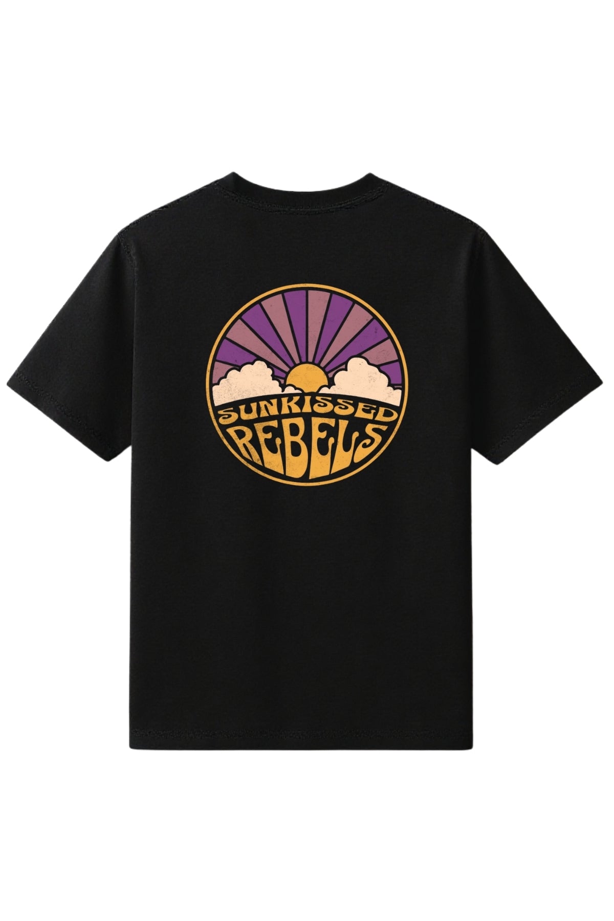 Sunkissed Rebels Oversized T-Shirt - Black