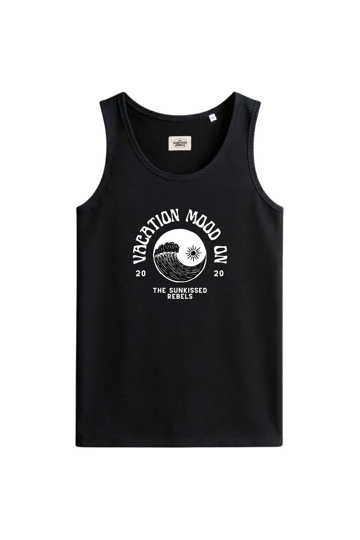 Vacation Mood On Tank Top - Black