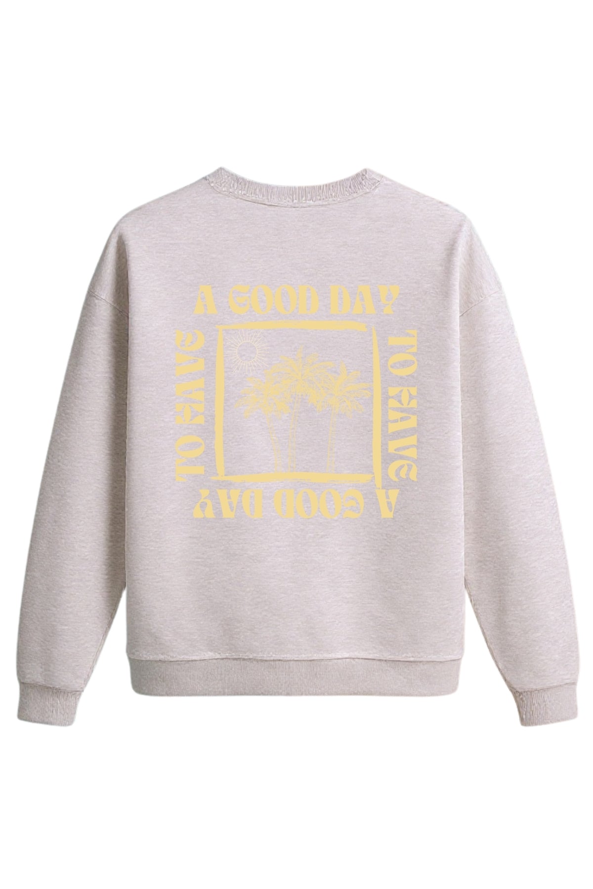 A Good Day Sweater - Cool Grey