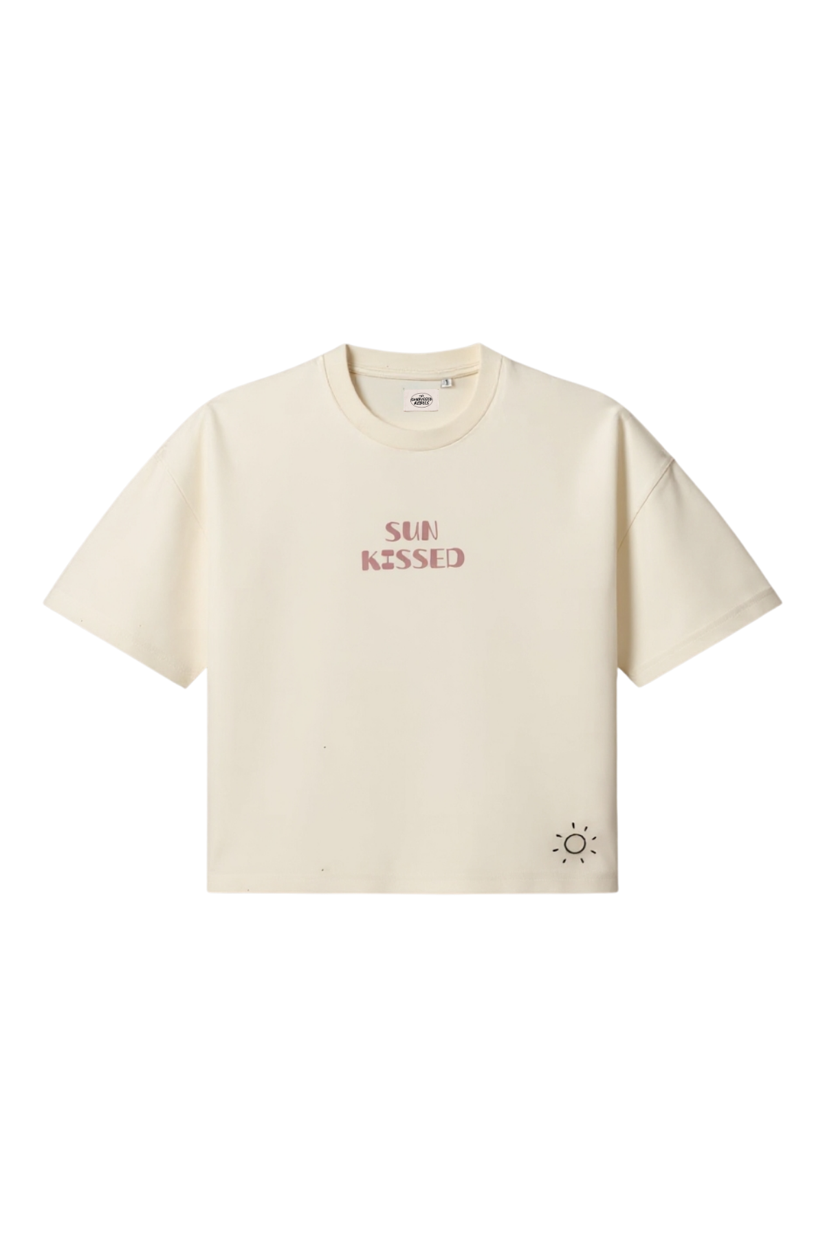 SUNKISSED Short T-Shirt - Natural Raw