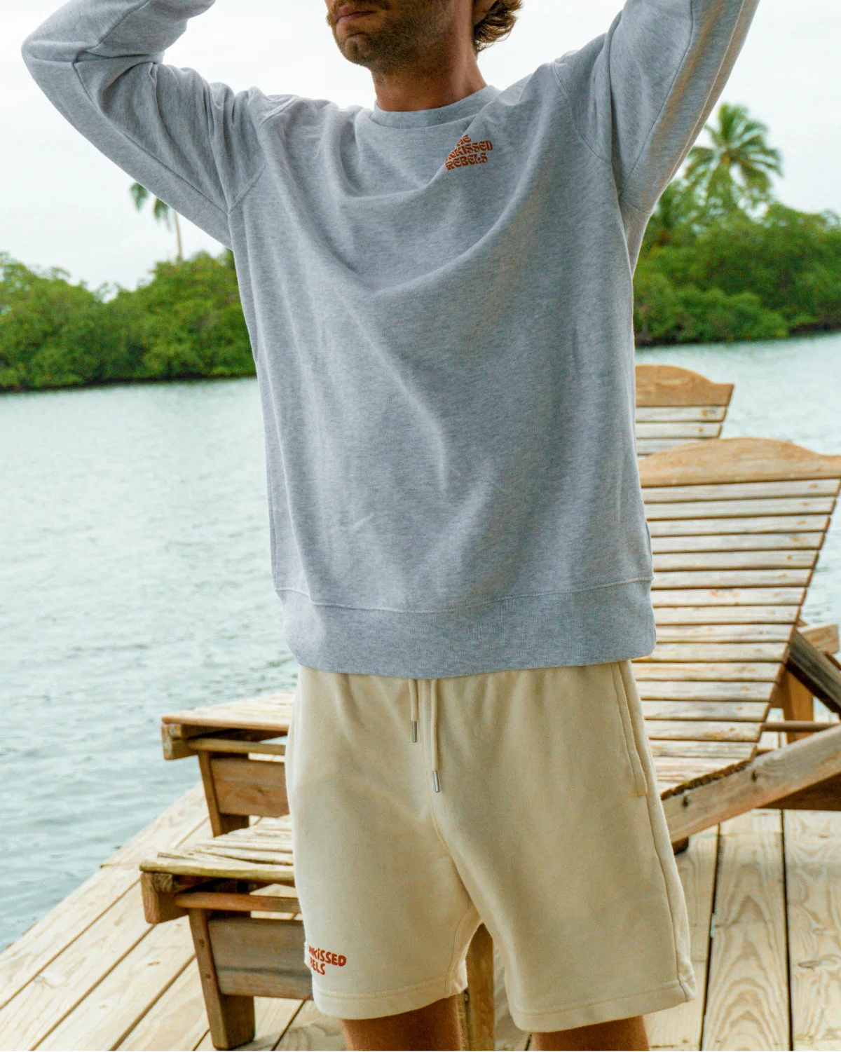 Cali Sweat Shorts – Natural