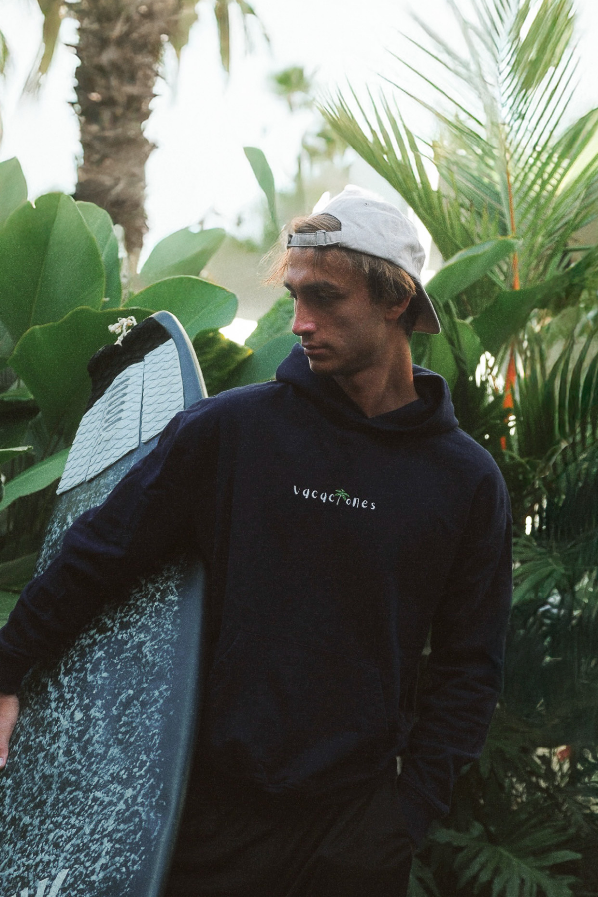 Vacaciones Oversized Hoodie - Dark Ocean
